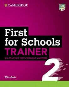 First for Schools Trainer 2 Six Practice Tests With... | Buch | Zustand sehr gut