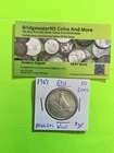 1967 Canadian Silver AG 50 cent half dollar, QEII HOWLING WOLF!! Nice Coin!!!