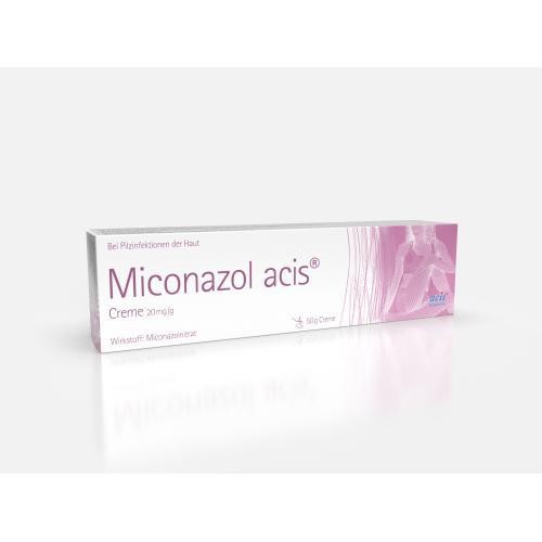 3x MICONAZOL acis Creme 50 G PZN 6915232
