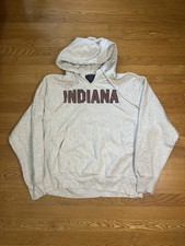 Champion Reverse Weave Indiana Hoosiers Hoodie Sweatshirt Medium Vintage