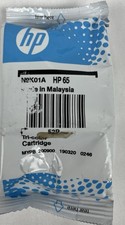 Genuine HP65 N9K01A Tri-Color Ink Cartridge Sealed Package No Box
