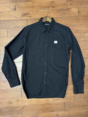 Acne Studios Black Long Sleeve Button Shirt Men s Sz S
