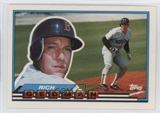 1989 Topps Big Blank Back Rich Gedman #72 5hy