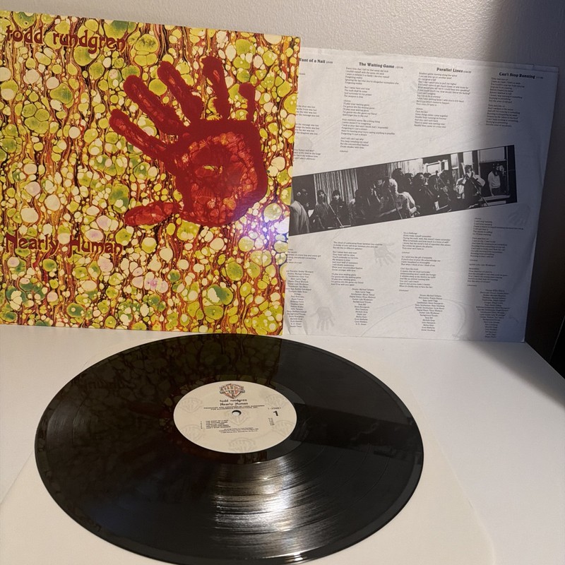 Todd Rundgren - Nearly Human 1989 Warner Bros. lp RARE 1st AOR Modern Soul EX