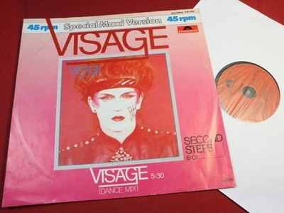 Visage  VISAGE / SECOND STEPS  12'' Maxi - Polydor 2141390 Germany 1981 sehr gut