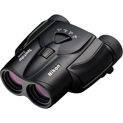 Nikon Sportstar Zoom SPZ8-24 x 25 BK Noir Zoom Jumelles BAA870WA Neuf - Photo 1/4
