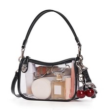 Clear Bag for Stadium Events Stadium Approved Clear Purse for Women