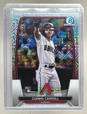 Corbin Carroll 2023 Bowman Chrome #73 Mega Refractor Rookie RC