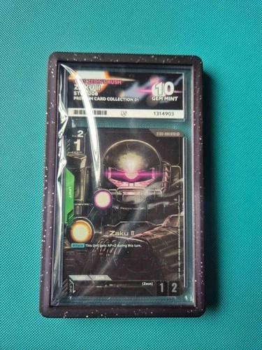 ACE 10 Zaku II ST03-008 Gundam GCG Premium Card Collection 01 English