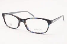 NEW VERA WANG PADME TE TEAL TORT AUTHENTIC DESIGNER EYEGLASSES 56-18