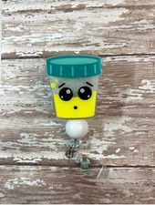 Adorable Specimen Cup Retractable Badge Reel