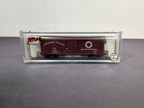 Atlas Spur N Zug 534623 PS-1 Box Car Northern Pacific NP 24790 | Zustand: New