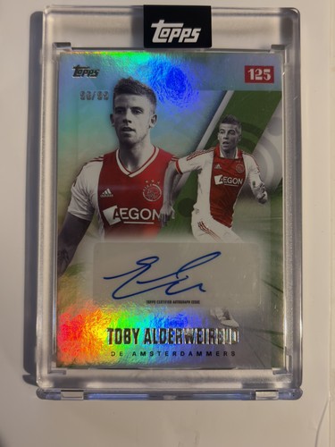 Toby Alderweireld /99 Auto - Legend Green - Topps 125 Jahre Ajax Amsterdam