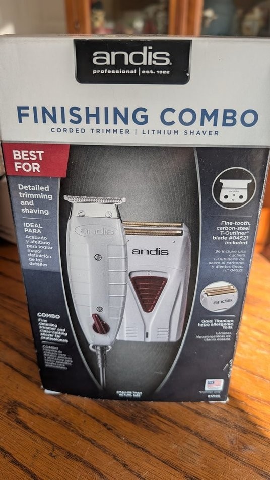 Andis Finishing Combo Professional T-Outliner Trimmer + Pro 
