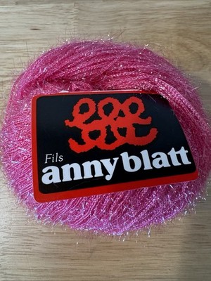 Fils Anny Blatt , MUGUET, Polyamide Cotton Candy Pink Sparkle 219 yards