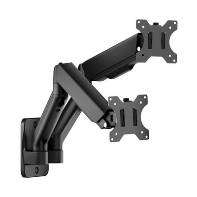 monTEK Dual Monitor Wall Mount for 17 to 32 inch Flat/Curved Sc... USA FAST SHIP
