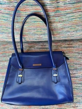 Beautiful Blue Large Charles Jourdan handbag