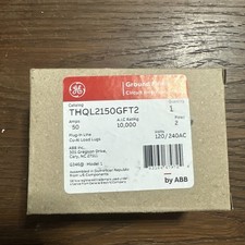 NEW ABB General Electric ABB THQL2150GFT2 2 Pole Ground Fault Circuit Breaker
