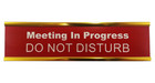 Gold Office Door Name Plate Holder Plaque With Personalised Insert