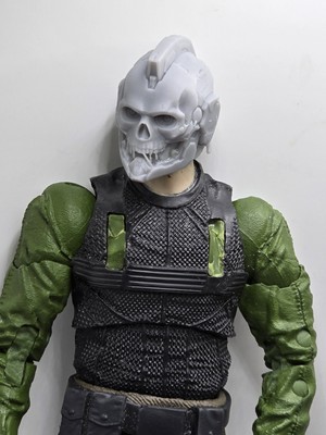 3d Printed  One Ascending  HEAD 1:10 7'' SELECT DC MULTIVERSE 