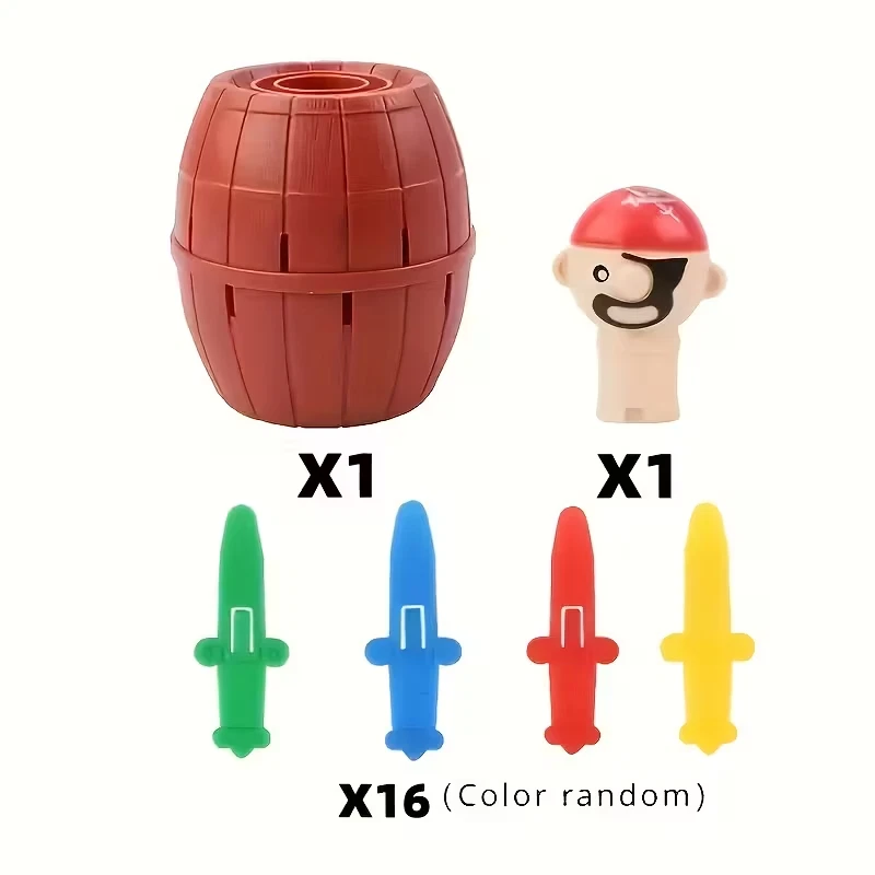 New family fun pirate barrel toy game for multiple people to participate - Image 4 of 4