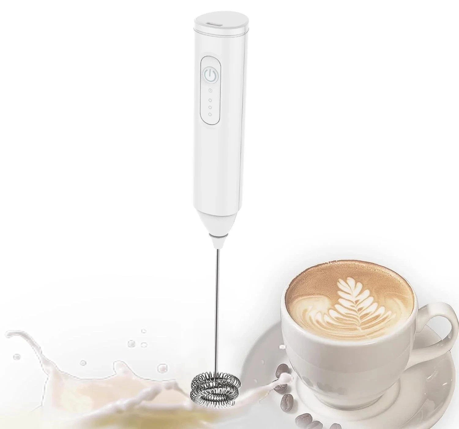 USB Rechargeable Milk Frother 3-Speed Handheld Coffee Foam Maker
Opens in a new window or tab