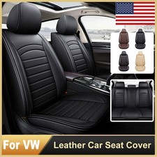 For Volkswagen Vw Car Seat Covers Leather 25-seat Front Rear Interior Protector For Volkswagen Vw Car Seat Covers Leather 25-seat Front Rear Interior Protector