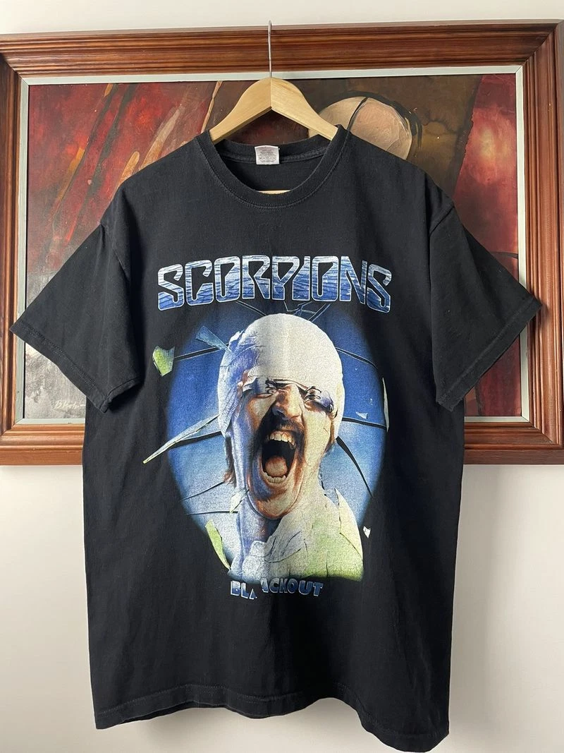 scorpions blackout shirt products for sale | eBay
