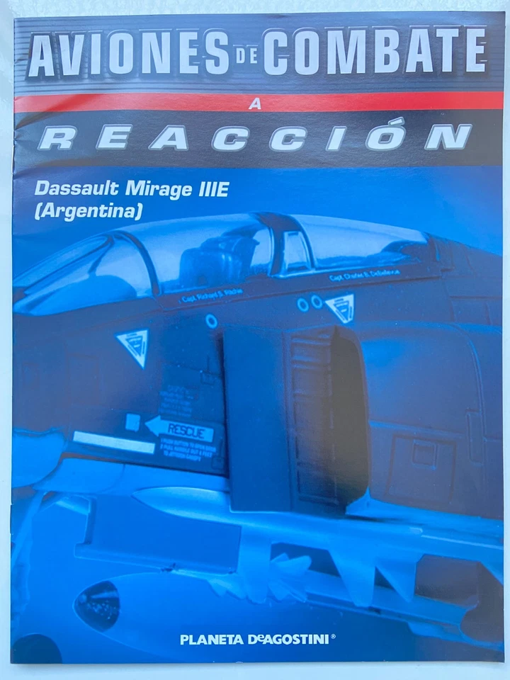 DASSAULT MIRAGE IIIE ARGENTINA (AIRCRAFT SCALE 1:72) BRAND NEW IN BLISTER - Image 3 of 3
