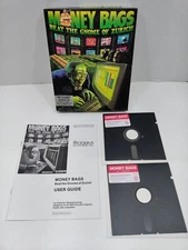 Money Bags Beat The Gnome of Zurich by Cosmi IBM PC Game 1988 Untested 