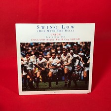 ENGLAND RUGBY WORLD CUP SQUAD Swing Low Run With The Ball 1991 UK 7