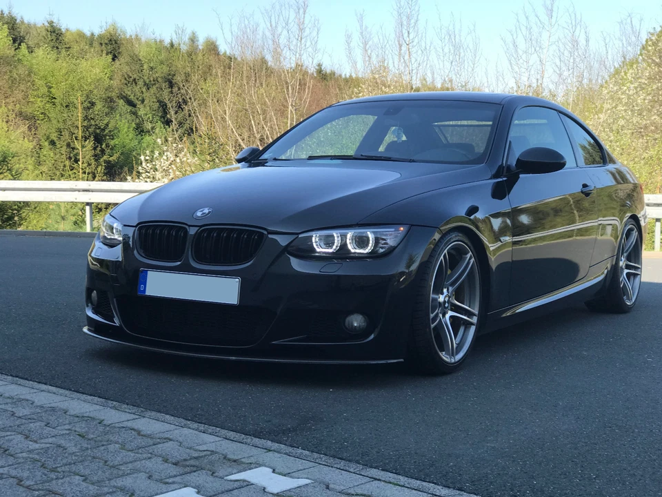 XENON SCHEINWERFER FÜR BMW E92 E93 05-02/10 SCHWARZ D1S HID TAGFAHRLICHT LED - Bild 3 von 4