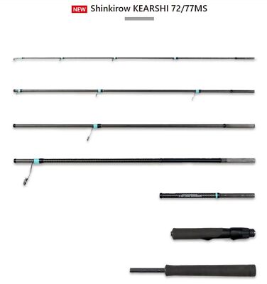 ロッド MONSTER KISS SHINKIROW KEARASHI 72/77MS Monster Kiss Rod Spinning Shinkirow Kearshi 72/77 MS 7 Piece