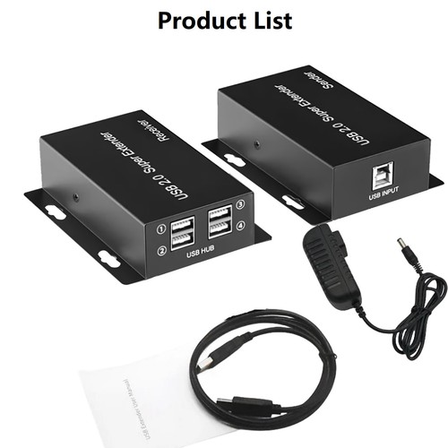 50M USB2.0 Network Cable Extender Over Ethernet Rj45 Cat5e/6/7 Cable Sender - Picture 5 of 16