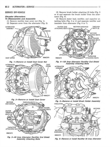 1989 Dodge Ram Van Shop Service Repair Manual Engine Drivetrain Electrical Book - Picture 6 of 9