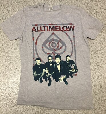 All Time Low Tour T-shirt  new European Tour Dates On Back Vintage
