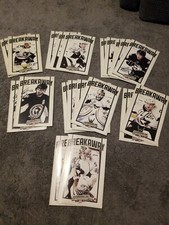 20 WBS WILKES BARRE SCRANTON Penguins SIGNED BREAKAWAY PROGRAMS AUTOGRAPHED 2013
