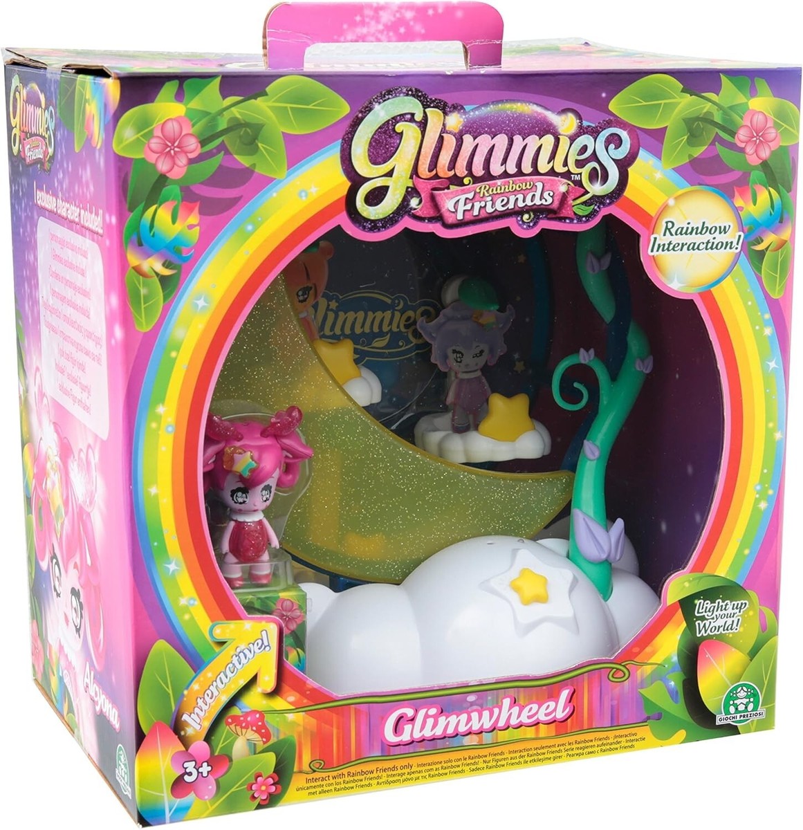 Peluche Rainbow Friends Glimmies GLN016 – 2 Rainbow Friends 6 Cm