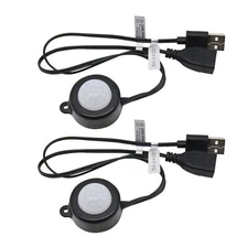 2Pcs LED PIR Motion Sensor Switch DC 5-24V 2A Infrared Activated LED Switch C...