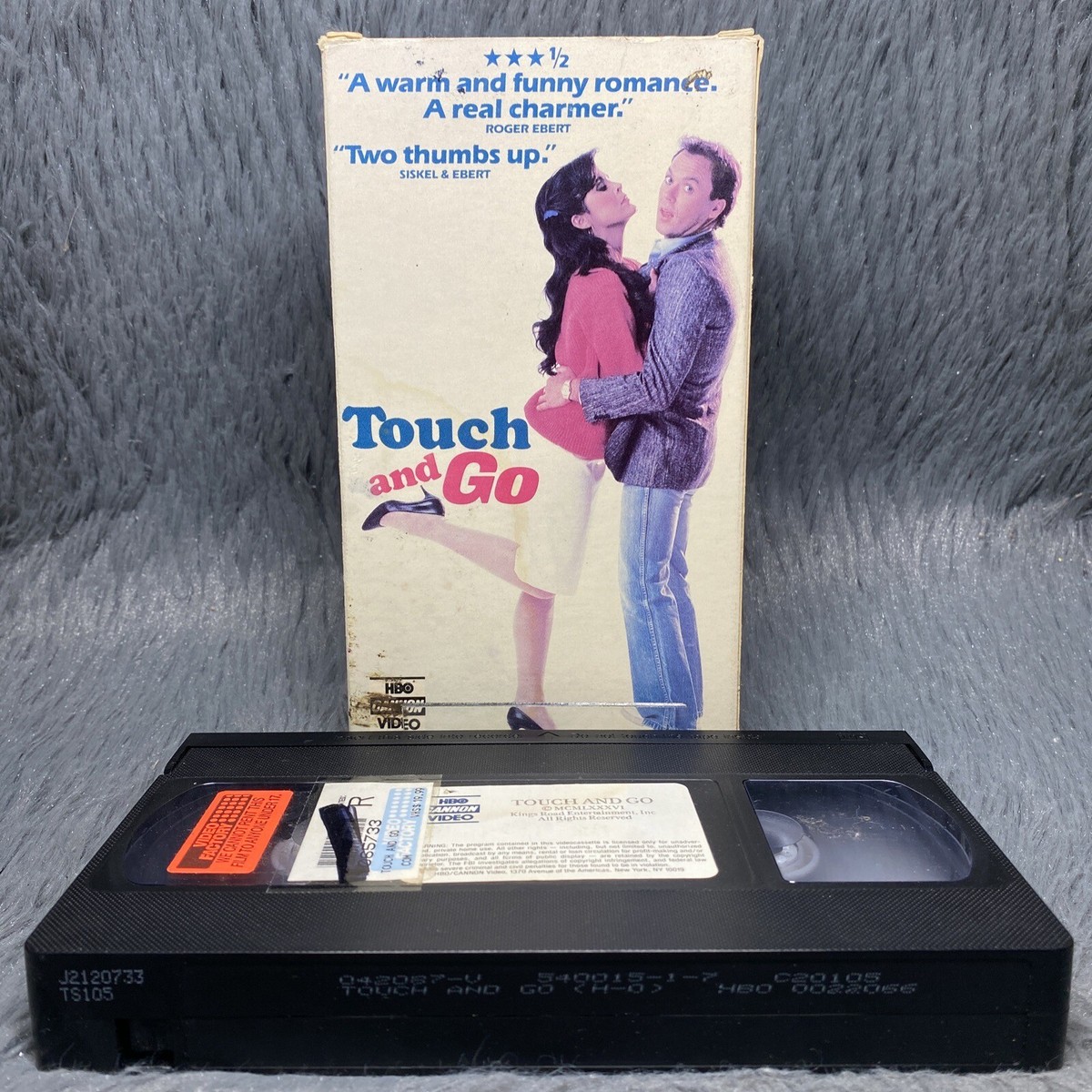 Touch and Go VHS Tape 1986 Original First Release HBO Cannon Video 