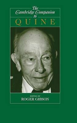 The Cambridge Companion to Quine Gibson Jr Hardback Cambridge University Press
