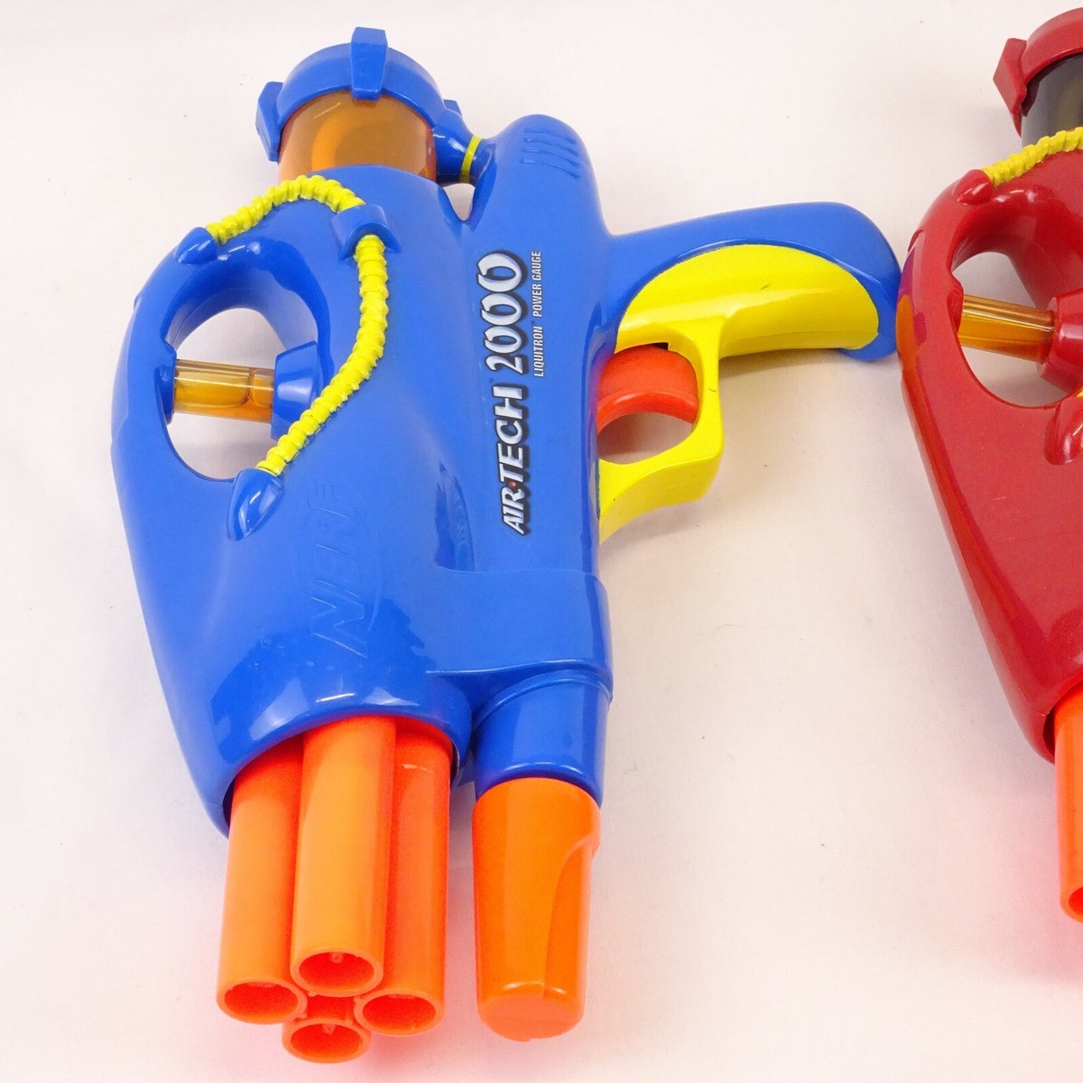 Vintage 2002 Nerf Air Tech 2000 Liquitron Power Gauge Tested and