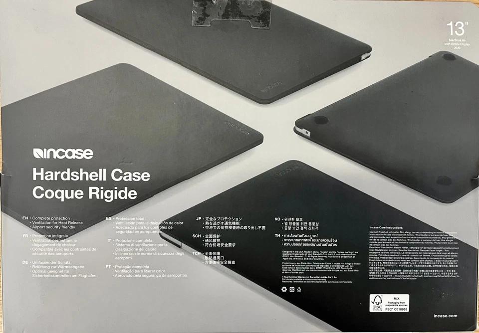 Incase Hardshell Case Dots for 13" MacBook Air (Retina, 2020) - Black - Image 2 of 2