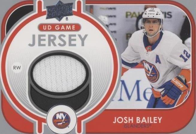 2021-22 Upper Deck Series 1 - Josh Bailey #GJ-BA - 1 of 1