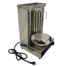 Electric Turkey Kebab Machine Spinning Doner Griller Temperature Range 50-300℃