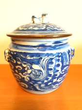 陶瓷蓝色1850-1899 中国古董花瓶| eBay