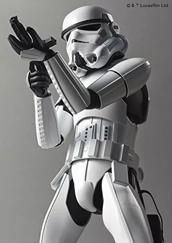 BANDAI SPIRITS Star Wars Stormtrooper 1/6 Scale Plastic Model Japan Mint f/s New - Picture 3 of 6
