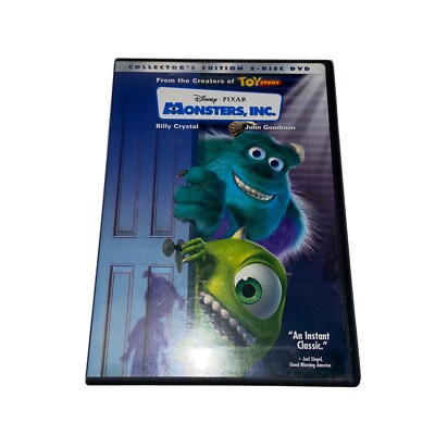 Monsters, Inc. (DVD, 2002, 2-Disc Set, Collectors Edition