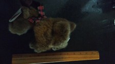  NEW Russ Berrie Fully Jointed Canadian Moose "Mac" Plush 8" Long 4" High