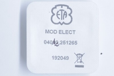 ETA ESA 251-265.1 Part 4012 Modul Schaltung Quarz Schaltung NOS